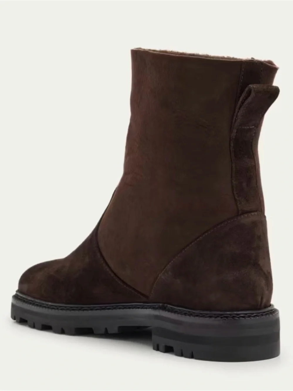 Manolo Blahnik Tomosa Cozy Boot Size 40 Dark Brown